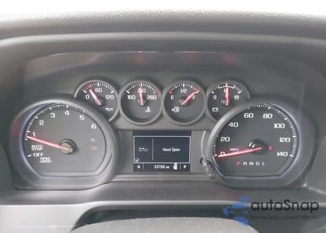 2023 Chevrolet Silverado 1500 2Wd Short Bed Custom из США, поврежденный, VIN 3GCPABEK4PG111724